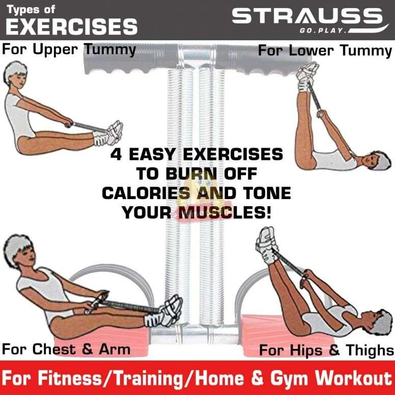 3 Way Training Set for a Full Body Workout, Muscle Building, Calorie Burning & Weight Loss