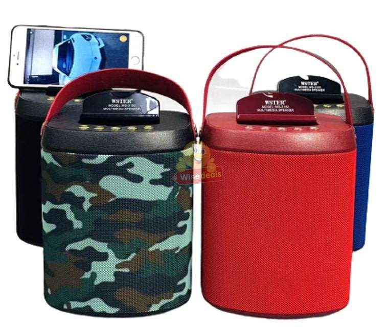 Wireless Bluetooth SOLAR Speaker with FM Radio and Build-In Mic, Support SD Card, USB, AUX
