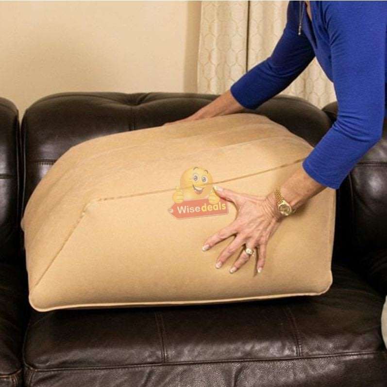Comfortable Medical Inflatable Leg Pillow, Improves Blood Circulation, Reduce Swelling, Back Pain...