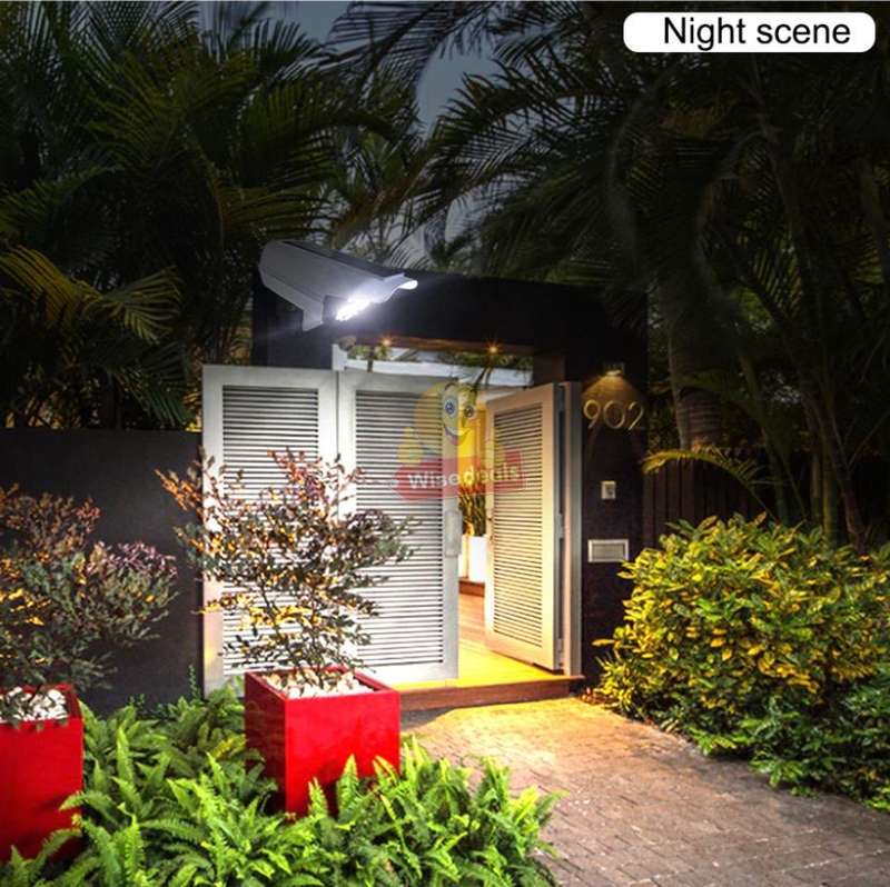 Solar Security Motion Sensor Flood Light with Remote Control - SEE NEW DELIVERY FEES