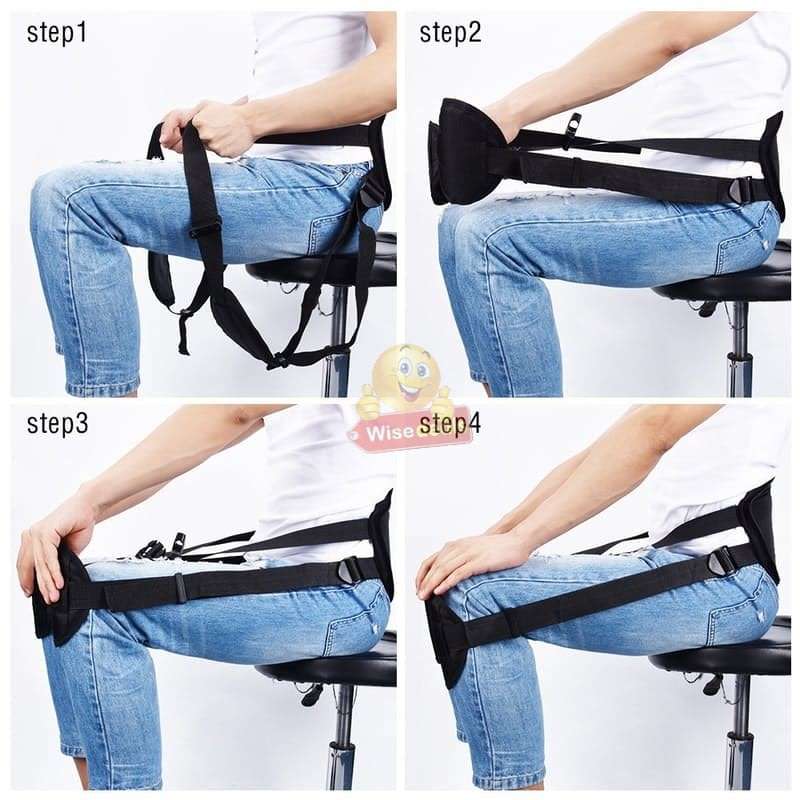 Medical Waist Protector Travel Bag - Prevents Back Pain, Reduces Neck Tension, Improve Posture etc.