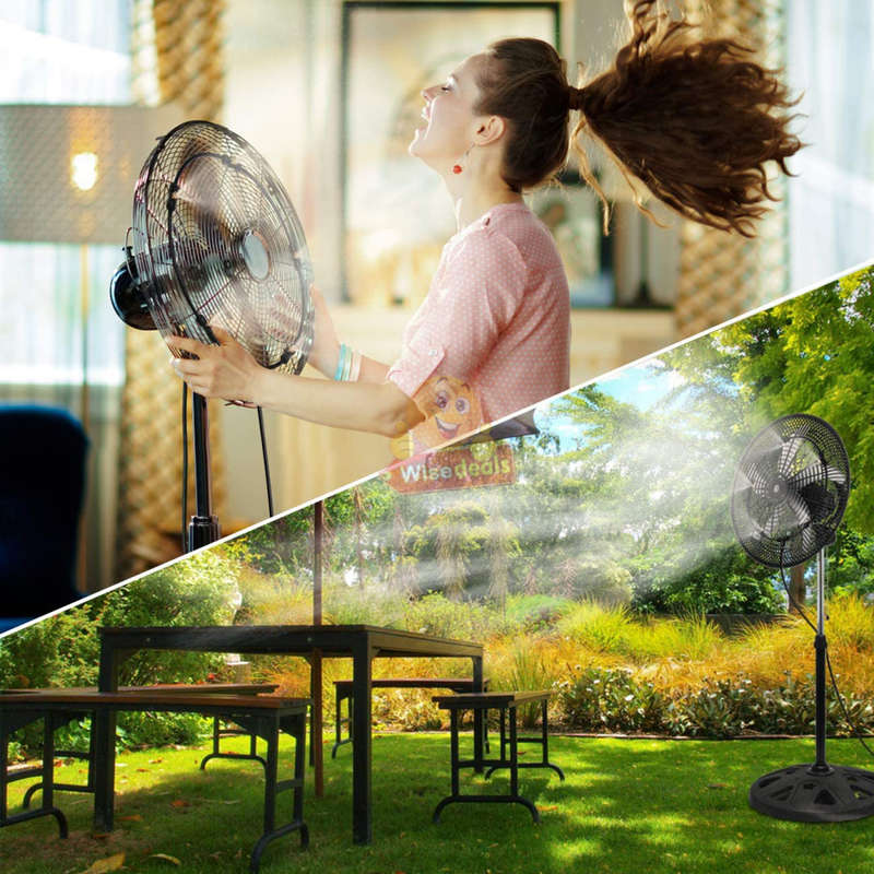 Pre-assembled Outdoor Misting / Irrigation System with Premium Brass Nozzles for outdoor Cooling