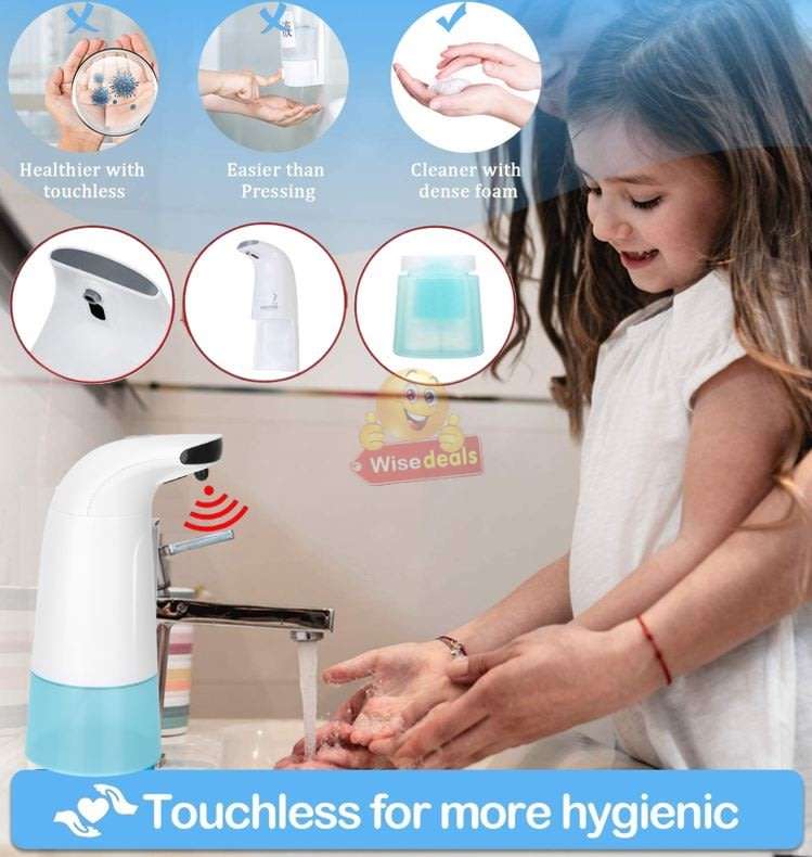 Sensor Foaming Soap Dispenser - Save Soap by diluting with water and still makes high density foam