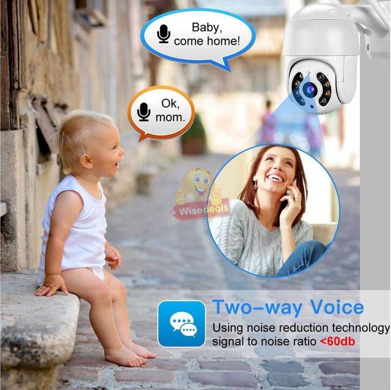 Waterproof Outdoor WIFI IP Camera, Alarm, Motion Detector, Two-way Communication etc.