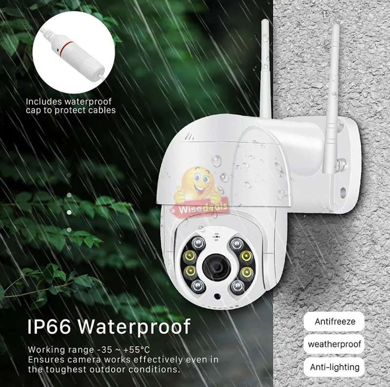 Waterproof Outdoor WIFI IP Camera, Alarm, Motion Detector, Two-way Communication etc.