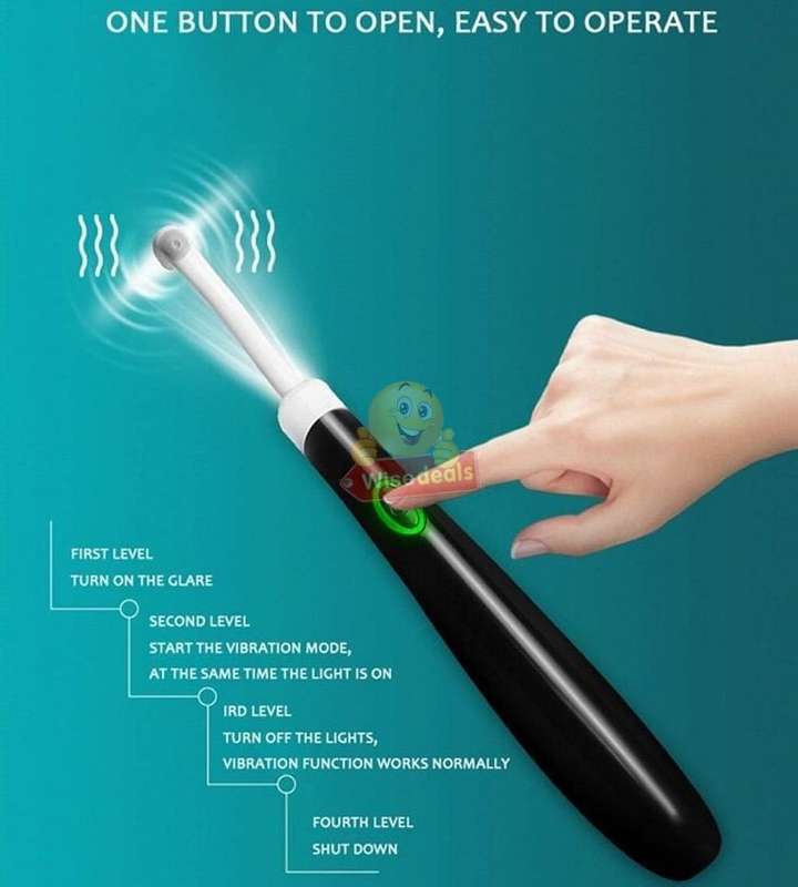Electric Ultra-Sonic Acoustic Vibration Tooth Cleaner & Calculus Remover for beautiful teeth