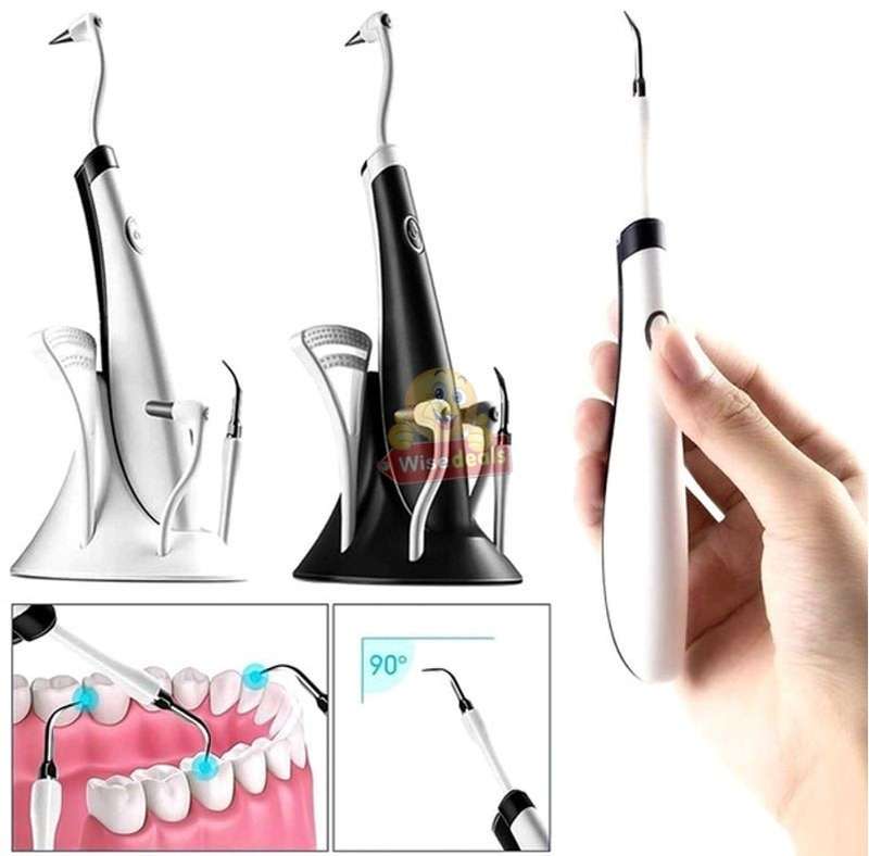 Electric Ultra-Sonic Acoustic Vibration Tooth Cleaner & Calculus Remover for beautiful teeth