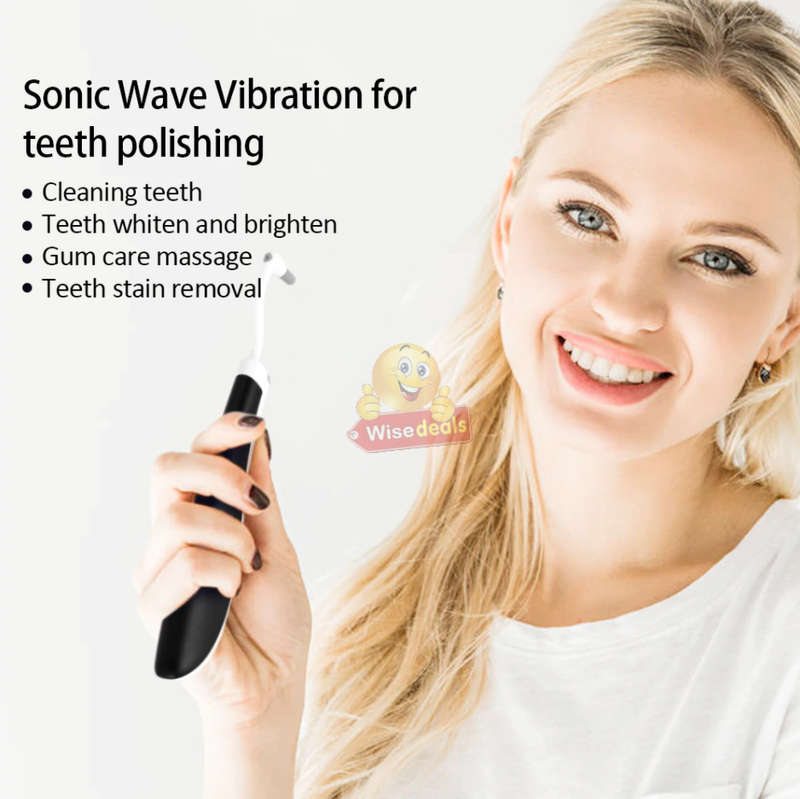 Electric Ultra-Sonic Acoustic Vibration Tooth Cleaner & Calculus Remover for beautiful teeth