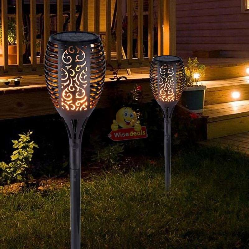 Solar Flame Like, flicker like real flames, Charge with Sunlight, Automatically switch on at Night