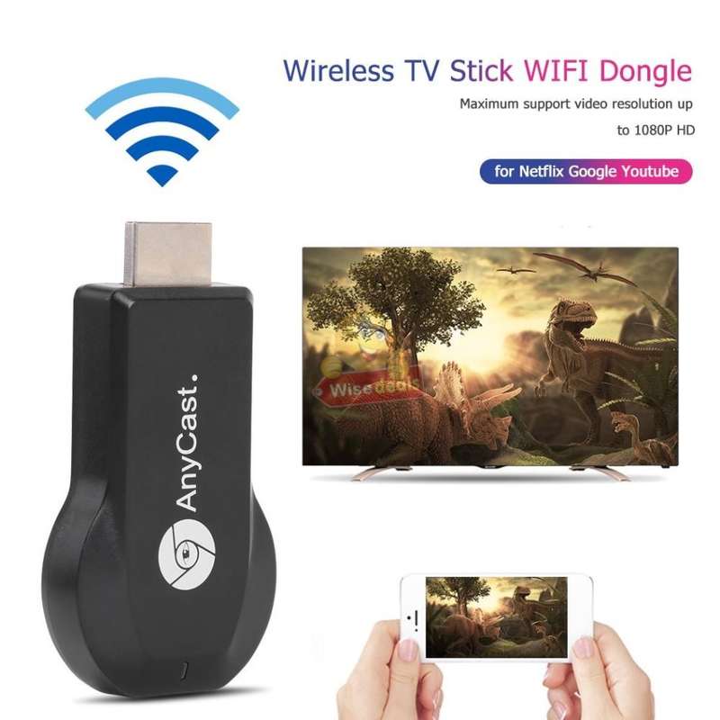 HDMI Streaming WIFI Receiver  See all the contents of your phone on Big Screen, Movies, Play Games