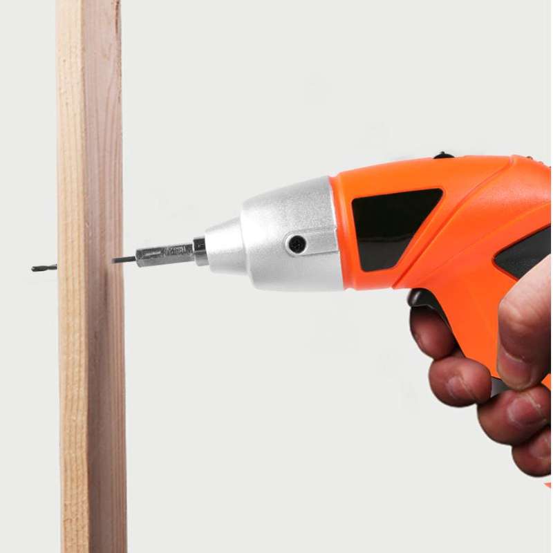45Pcs Cordless Rechargeable Screwdriver and Drill Set