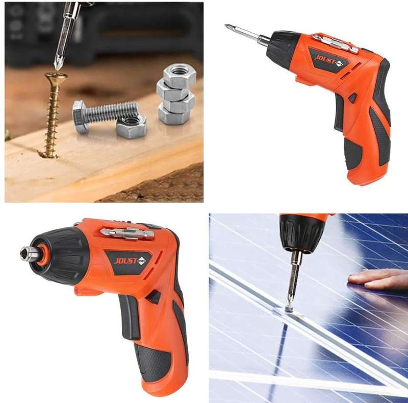 45Pcs Cordless Rechargeable Screwdriver and Drill Set