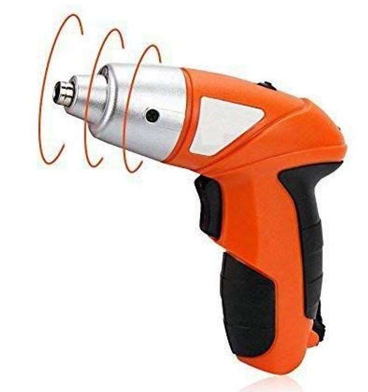 45Pcs Cordless Rechargeable Screwdriver and Drill Set