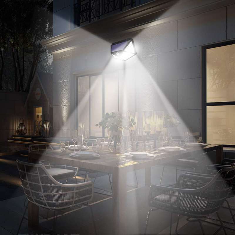 114 LED Solar Sensor Wall Light