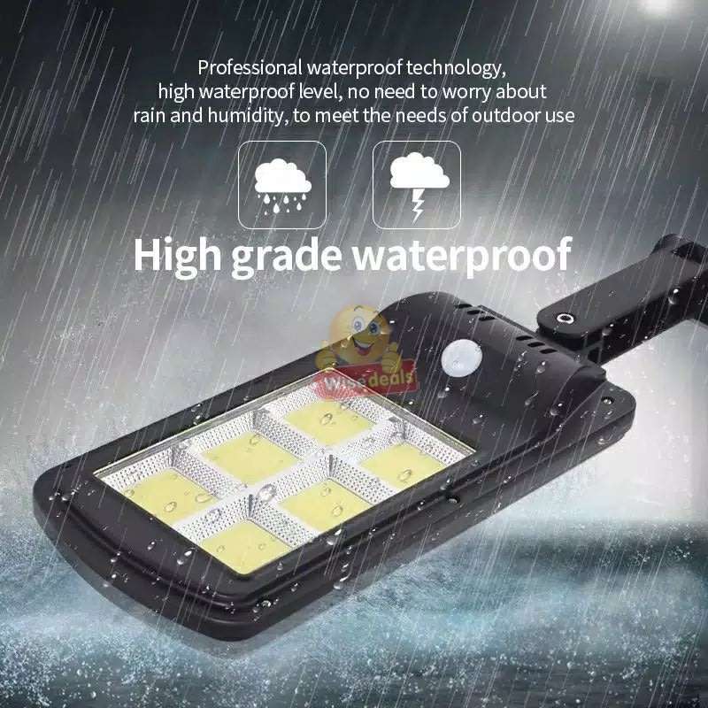 Super Bright 100 LED Solar Sensor Wall Light with 3 Setting Modes