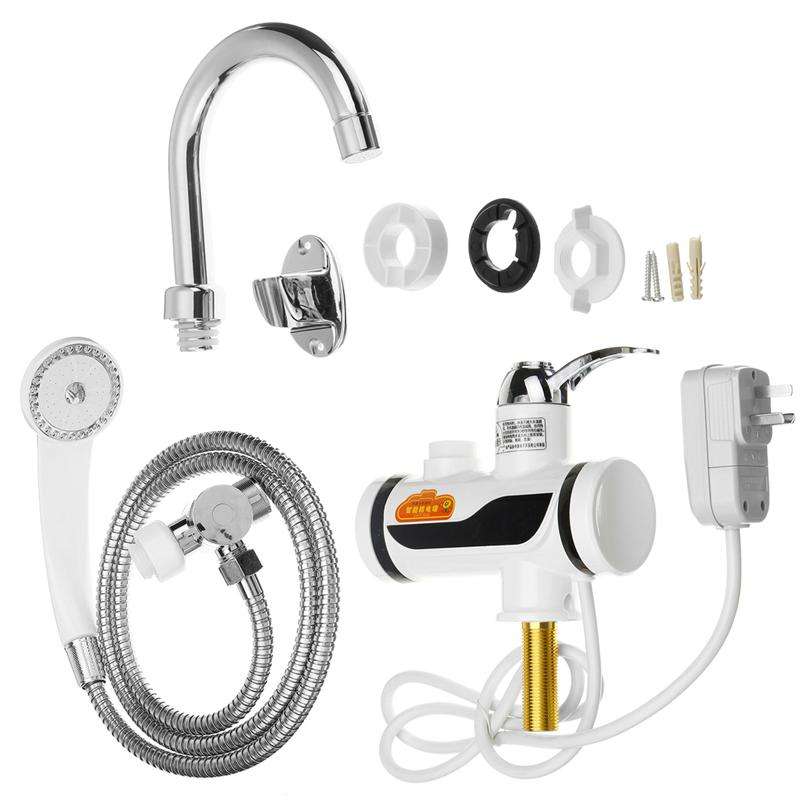 Electric Instant Hot and Cold Water Shower Faucet