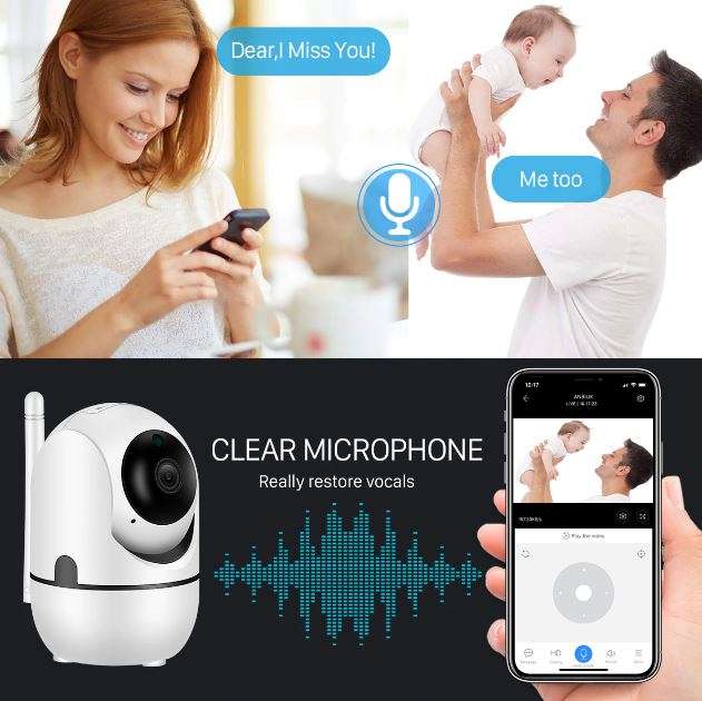 1080P WI-FI Night Vision IP Camera