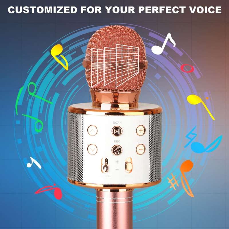 4-IN-1 BLUETOOTH Karaoke Speaker and Microphone