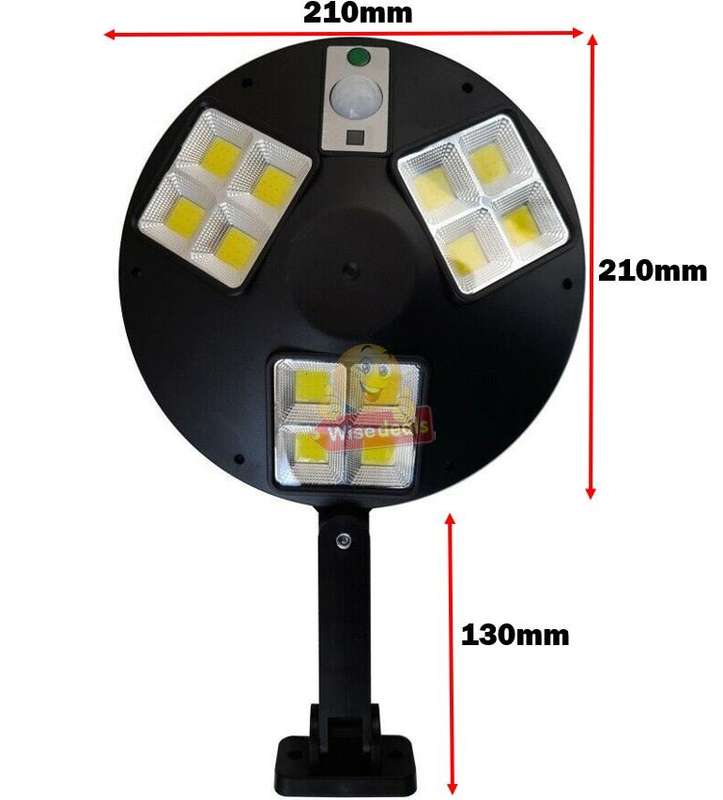 COB Remote Controlled SOLAR Sensor Flood Light