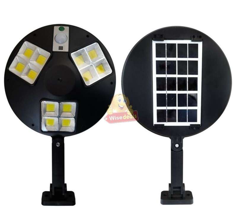 COB Remote Controlled SOLAR Sensor Flood Light