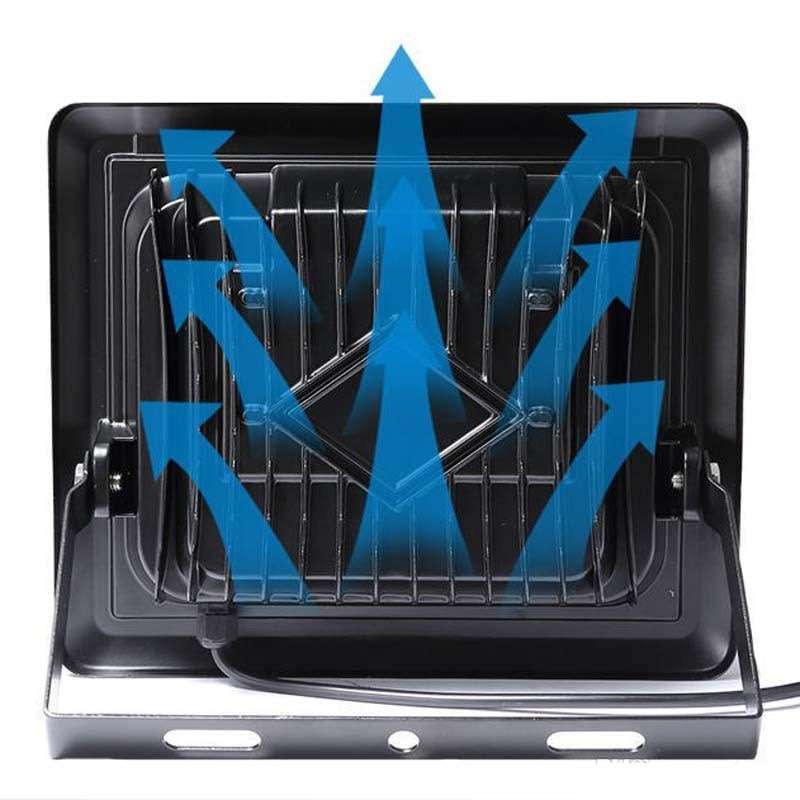 100W Solar Flood Light Wireless Remote Control