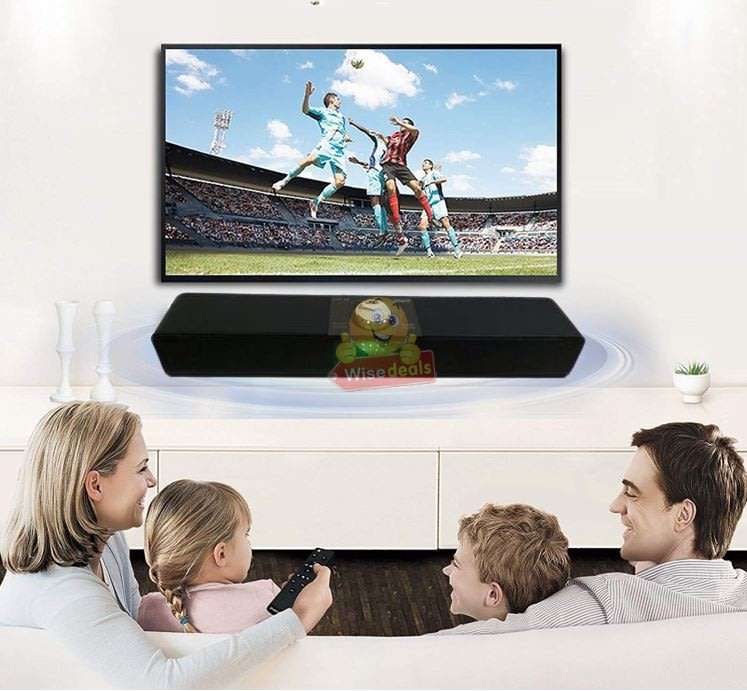 Wireless Bluetooth Sound bar, Filling Stereo Sound 1800mAh Rechargeable Battery