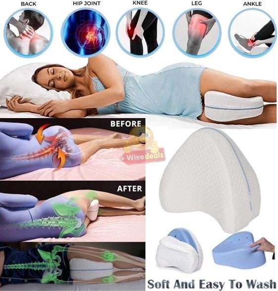 Orthopedic Leg Pillow to Help Reduce Back, Hip, Leg and Knee Pain - START AT R1 ONLY