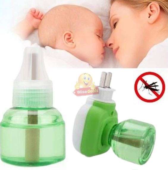 Electric Mosquito Heater with Liquid, Non-toxic, Silent & Safe
