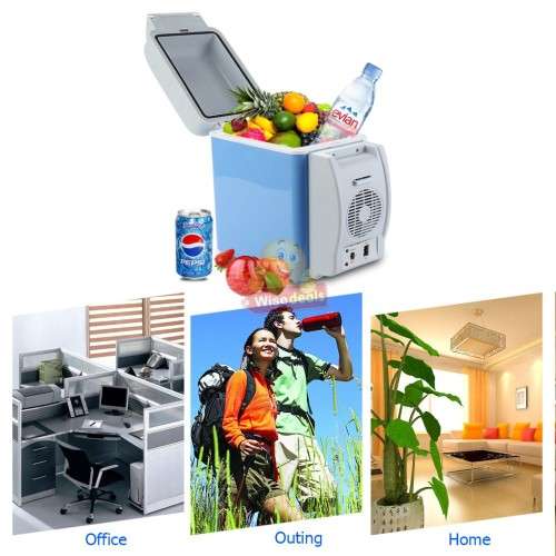 7.5L 12V Cool and Warm Car Freezer, Ideal for Road Trips, Camping, Picnic and more