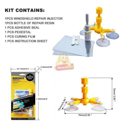DIY Windscreen Repair Kit