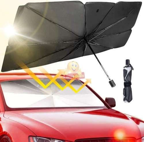 Car Umbrella Windscreen Sun Shade - Protect your car from the sun!