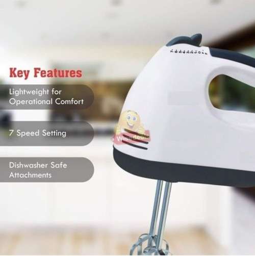 7 Speed Electric Handheld Mixer