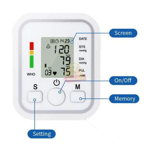 Digital Upper Arm Blood Pressure Monitor - START R1 ONLY