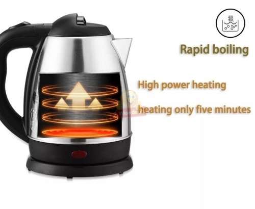 1.8L Stainless Steel Electric Kettle - PLEASE SEE NEW DELIVERY FEES