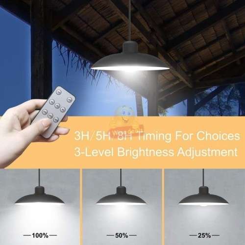 Twin Pack Solar Combo Set with Remote Control, perfect for indoor and outdoor use