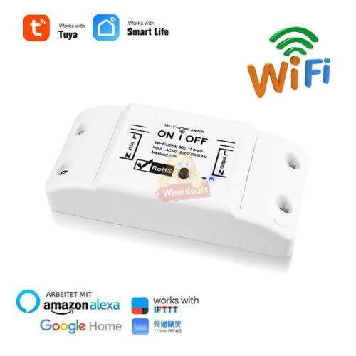 SONOF WIFI Smart Switch - Turn your appliances ON / OFF where ever you are via Phone
