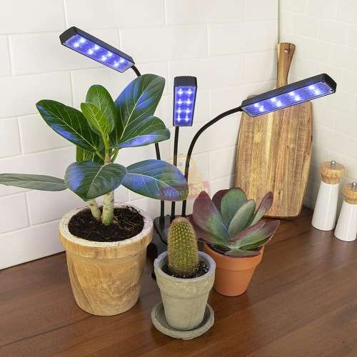 UV Grow Light Kit, 3 Colour Modes, Automatic Timer, 3 Flexible Lights etc