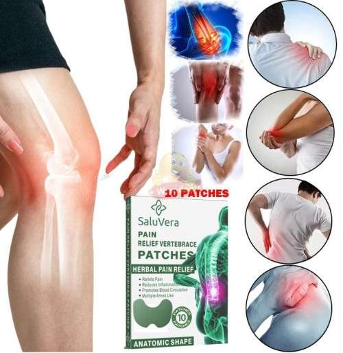 10 Piece Pain Relief Patches for quick relief of pain on various areas