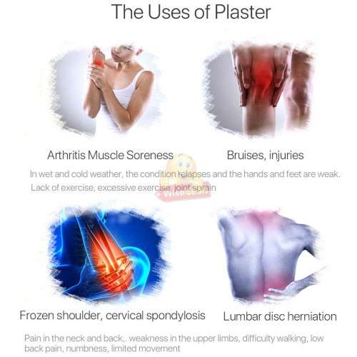 10 Piece Pain Relief Patches for quick relief of pain on various areas