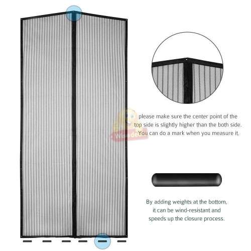 DIY Hands-Free Magnetic Screen Door, Keep FRESH AIR in and BUGS OUT!