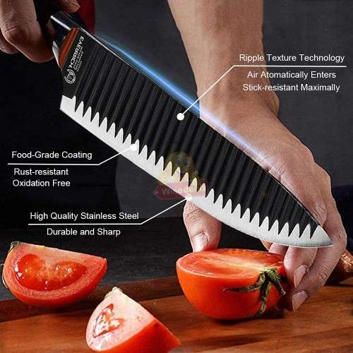 6 Piece Stainless Steel Knife Set - PLEASE SEE NEW DELIVERY FEES