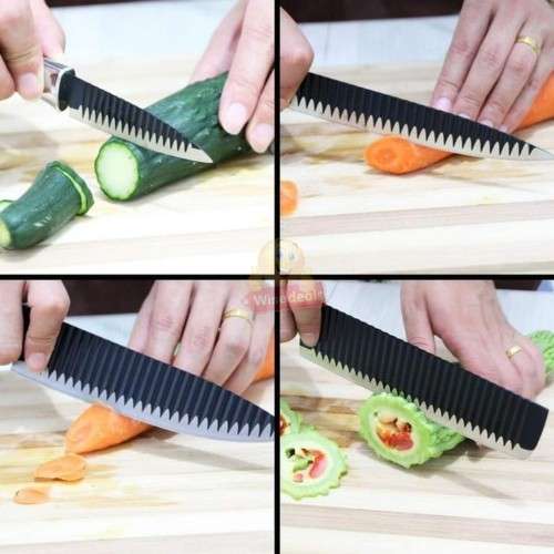 6 Piece Stainless Steel Knife Set - PLEASE SEE NEW DELIVERY FEES