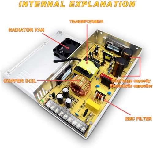 40A 12V CCTV Power Supply