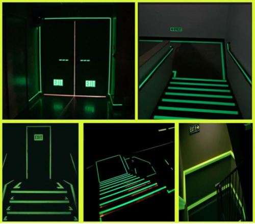 Glow in the Dark Fluorescent Tape - PLEASE SEE NEW DELIVERY FEES