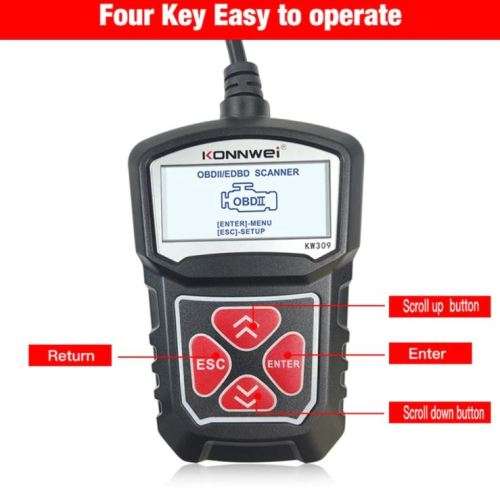 OBD2 Universal Vehicle Diagnostic Scanner KW-310