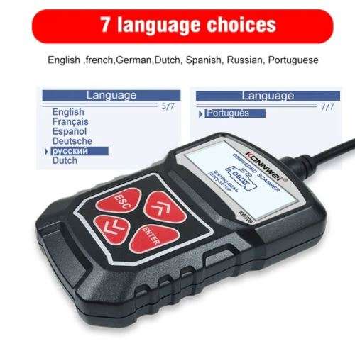 OBD2 Universal Vehicle Diagnostic Scanner KW-310