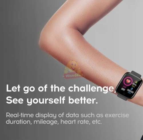 Smartwatch support Heart Rate, Blood Pressure and more  APP Fitpro