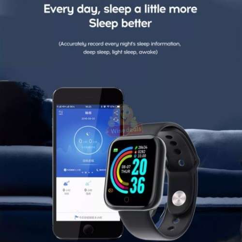 Smartwatch support Heart Rate, Blood Pressure and more  APP Fitpro
