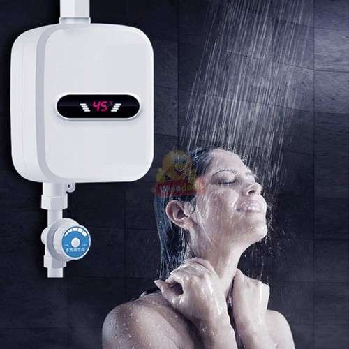 Tankless Electric Instant Hot Water Heating Shower Faucet