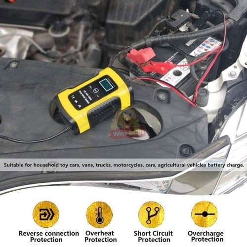 12V 6A Intelligent Smart Pulse Repair Charger - START AT R1 EACH